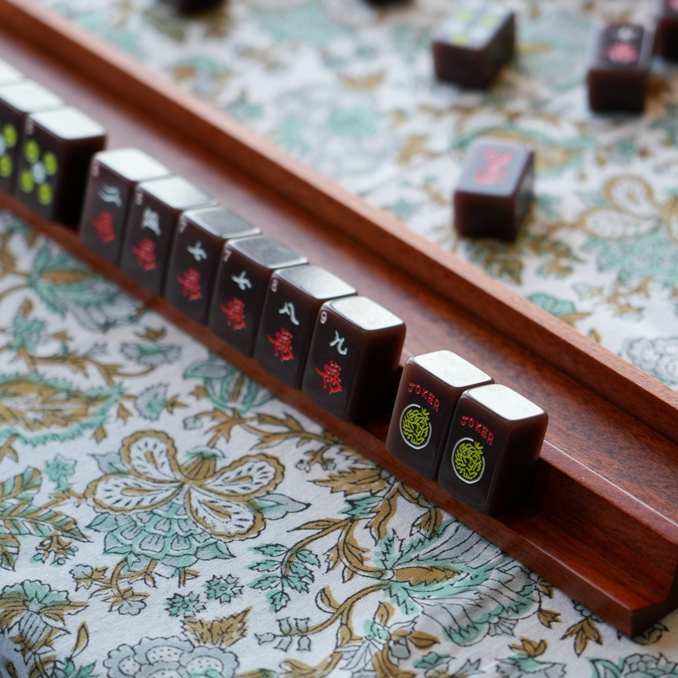 Willow Mahjong Tile Set