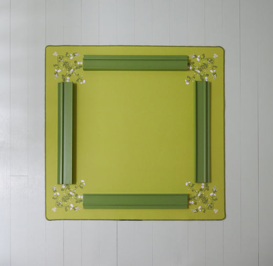 Pear Floral Felt Mahjong Mat