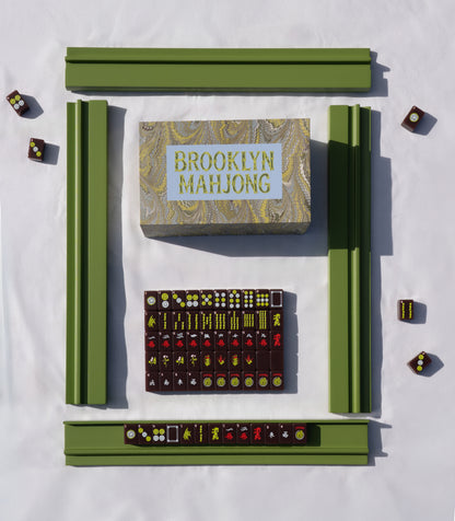 Willow Mahjong Tile Set