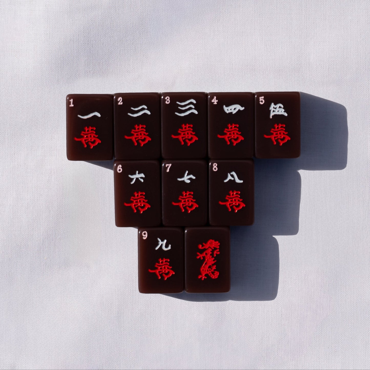 Willow Mahjong Tile Set
