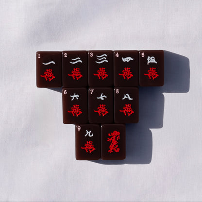 Willow Mahjong Tile Set