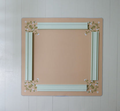 Celadon Lacquer Pusher Racks (Set of 4)