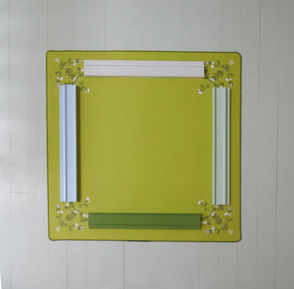 Pear Floral Felt Mahjong Mat