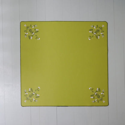 Pear Floral Felt Mahjong Mat