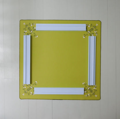 Pear Floral Felt Mahjong Mat